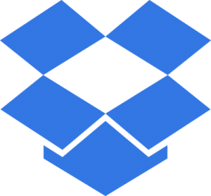 dropbox logo detail