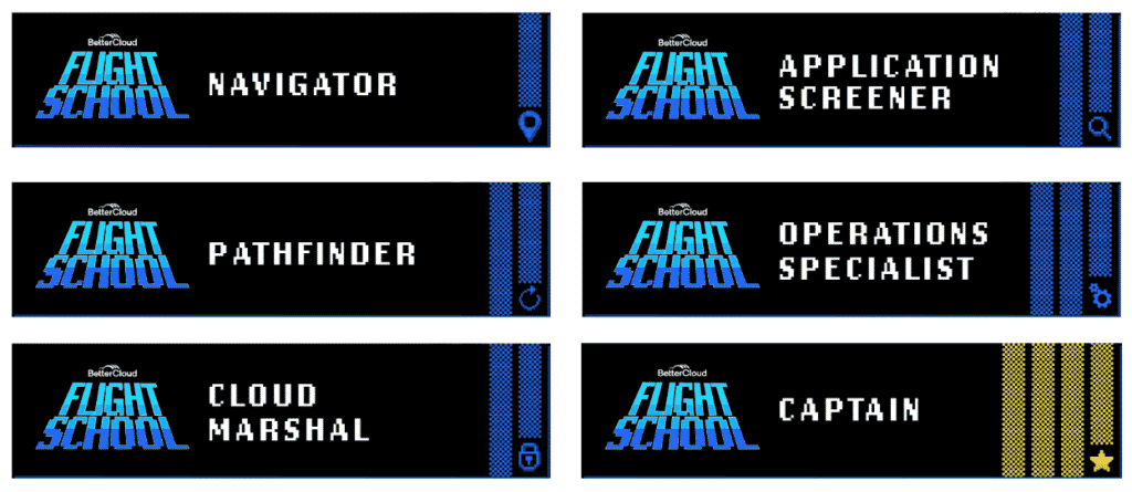 flightschool slide badges