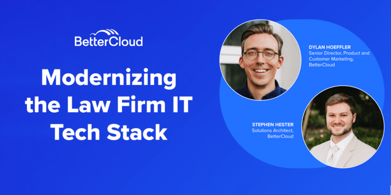 Webinar | Modernizing the law firm IT tech stack