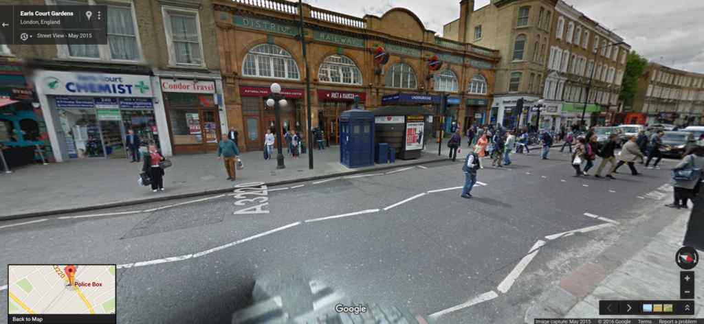 Google street view London