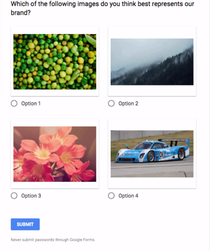 Google Forms update 2